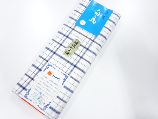 JAPANESE KIMONO / ANTIQUE BOLT FOR YUKATA / COTTON